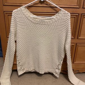 Cream sweater